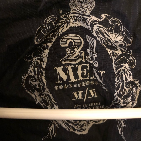 21 Men Blazer Suit Jacket Size M - Picture 3 of 3